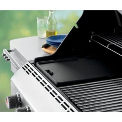 Weber Grills Cast Iron Summit Reversible BBQ Griddle -Kitchen BBQ Sale Weber 7404 Cast iron griddle showing flat side grill