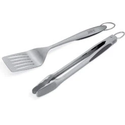 Weber Grills Deluxe Stainless Steel 2-Piece BBQ Tool Set