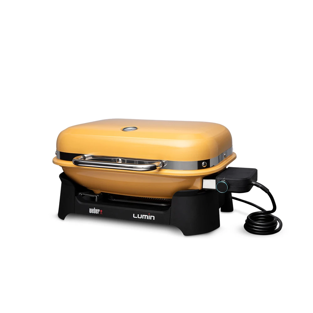 Weber Grills Lumin 2000 26-Inch 120V Portable Electric Grill - Yellow 5 Weber Grills Lumin 2000 26-Inch 120V Portable Electric Grill - Yellow - Image 3