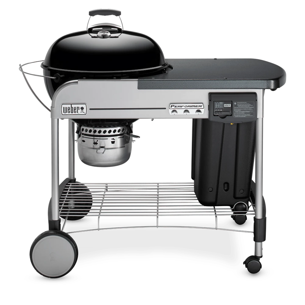 Weber Grills Performer Deluxe 22-Inch Freestanding Charcoal Grill With Touch-N-Go Ignition - Black 3 Weber Grills Performer Deluxe 22-Inch Freestanding Charcoal Grill With Touch-N-Go Ignition - Black