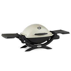 Weber Grills Q 1200 Portable Propane Gas Grill - Titanium -Kitchen BBQ Sale Weber Grills Q 1200 Portable Propane Gas Grill Titanium 51060001 Right