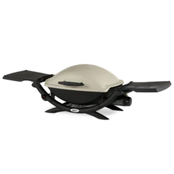 Weber Grills Q 2000 Portable Propane Gas Grill - Titanium -Kitchen BBQ Sale Weber Grills Q 2000 Portable Propane Gas Grill Titanium 53060001 Left