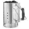 Weber Grills RapidFire Aluminized Steel Charcoal Chimney -Kitchen BBQ Sale Weber Grills RapidFire Aluminized Steel Charcoal Chimney 7416