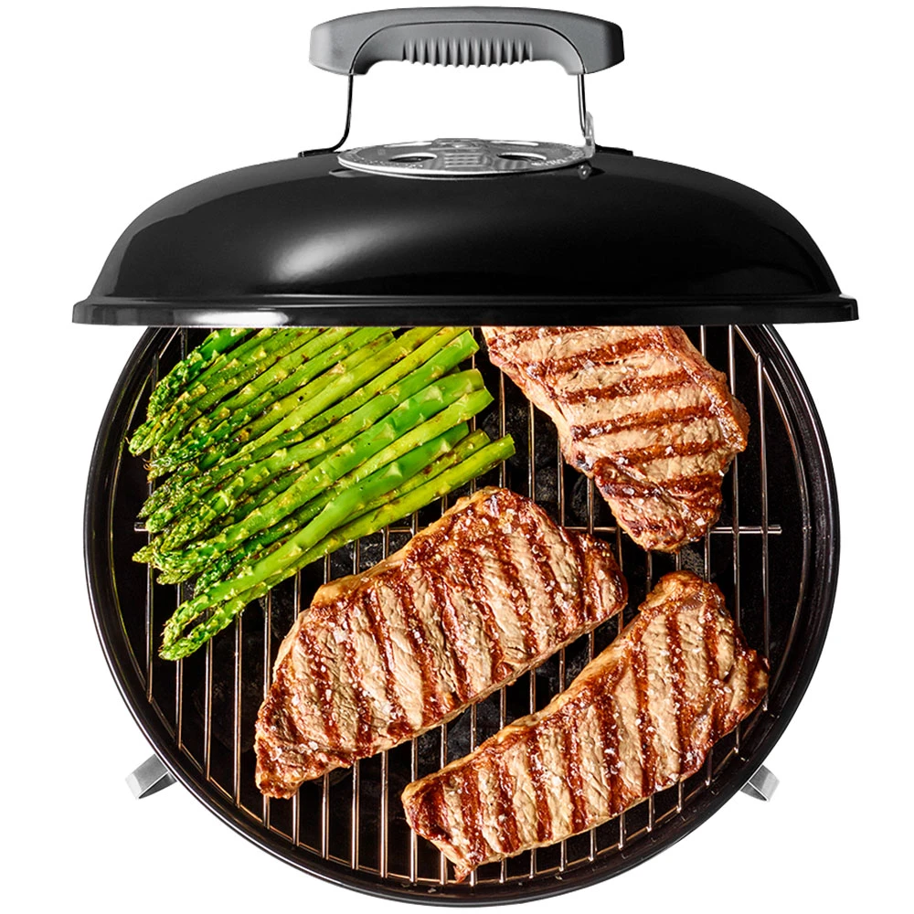 Weber Grills Smokey Joe Premium 14-Inch Portable Charcoal Grill - Black 4 Weber Grills Smokey Joe Premium 14-Inch Portable Charcoal Grill - Black - Image 2