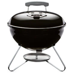 Weber Grills Smokey Joe 14-Inch Portable Charcoal Grill - Black -Kitchen BBQ Sale Weber Grills Smokey Joe 14 Inch Portable Charcoal Grill Black 10020 Front View