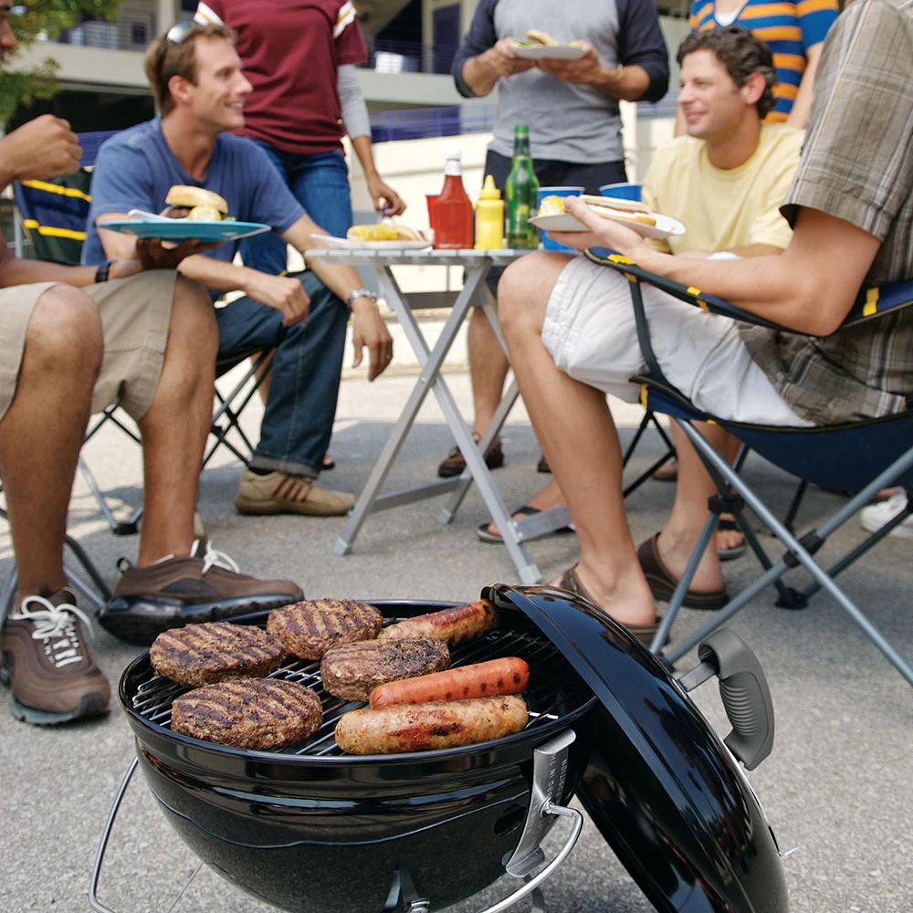 Weber Grills Smokey Joe Premium 14-Inch Portable Charcoal Grill - Black 7 Weber Grills Smokey Joe Premium 14-Inch Portable Charcoal Grill - Black - Image 5