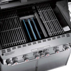 Weber Grills Summit Grill Center Natural Gas Grill With Rotisserie, Sear Burner, And Side Burner - Stainless Steel -Kitchen BBQ Sale Weber Grills Summit Grill Center Natural Gas Grill with Rotisserie Sear Burner and Side Burner Black 291101 Cooking Surface