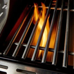 Weber Grills Summit Grill Center Natural Gas Grill With Rotisserie, Sear Burner, And Side Burner - Stainless Steel -Kitchen BBQ Sale Weber Grills Summit Grill Center Natural Gas Grill with Rotisserie Sear Burner and Side Burner Black 291101 Flame