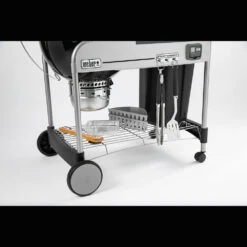 Weber Grills Performer Premium Charcoal Grill 22in - Black -Kitchen BBQ Sale Weber Performer Premium 15401001 storage