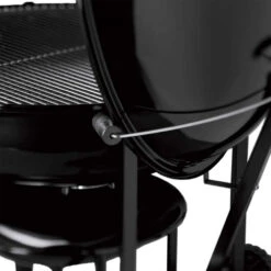 Weber Grills Ranch Kettle 37-Inch Charcoal BBQ Grill - Black 11 Weber Grills Ranch Kettle 37-Inch Charcoal BBQ Grill - Black -Kitchen BBQ Sale Weber Ranch Kettle Charcoal Grill lid holder