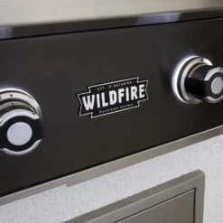Wildfire Ranch Pro 36-Inch Black 304 Stainless Steel Built-In Natural Gas Grill -Kitchen BBQ Sale WildFire LogoKnobs 1