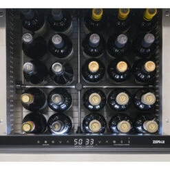 Zephyr Presrv 24-Inch 5.1 Cu. Ft. Outdoor Rated Dual Drawer Compact Stainless Steel Refrigerator -Kitchen BBQ Sale Zephyr Presrv 24 Inch 5 1 Cu Ft Outdoor Rated Dual Drawer Compact Stainless Steel Refrigerator PRRD24C2AS OD Beer