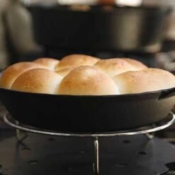 Camp Chef 10-Inch Pre-Seasoned Cast Iron Pie Pan -Kitchen BBQ Sale cipie10 2 1