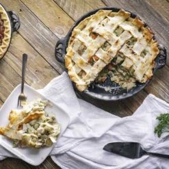 Camp Chef 10-Inch Pre-Seasoned Cast Iron Pie Pan -Kitchen BBQ Sale cipie10 ls3