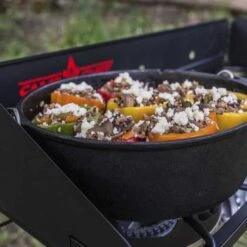 Camp Chef 12-Inch Pre-Seasoned Cast Iron Classic Standard Dutch Oven - 6 Quart -Kitchen BBQ Sale ex60lw sdo12 prettyink 24