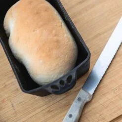 Camp Chef 11-Inch Pre-Seasoned Cast Iron Bread Pan 8 Camp Chef 11-Inch Pre-Seasoned Cast Iron Bread Pan -Kitchen BBQ Sale pg24cl baking 6508