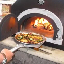Chicago Brick Oven CBO-750 Countertop Wood-Fired Residential Outdoor Pizza Oven - Black -Kitchen BBQ Sale pizza 750 countertop 1200x