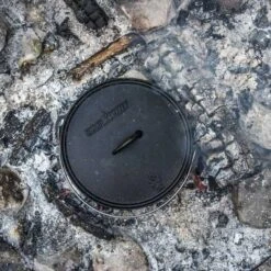 Camp Chef 12-Inch Pre-Seasoned Cast Iron Classic Standard Dutch Oven - 6 Quart -Kitchen BBQ Sale sdo12 prettyink 5 1