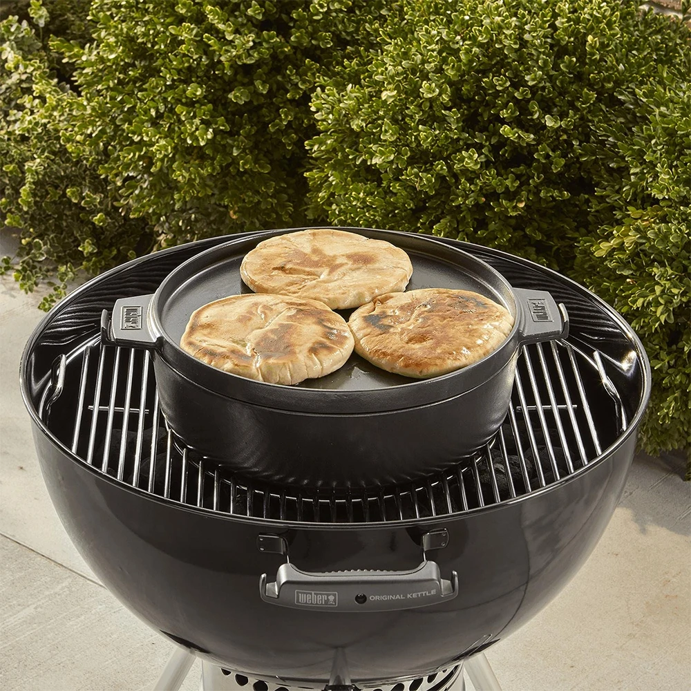 Weber Grills Dutch Oven Duo 7.25 Quart Cast Iron 7 Weber Grills Dutch Oven Duo 7.25 Quart Cast Iron - Image 5