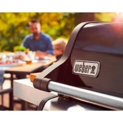 Weber Grills Spirit EX-325s Freestanding Natural Gas Grill - Black -Kitchen BBQ Sale weber grills spirit ex 325s lifestyle